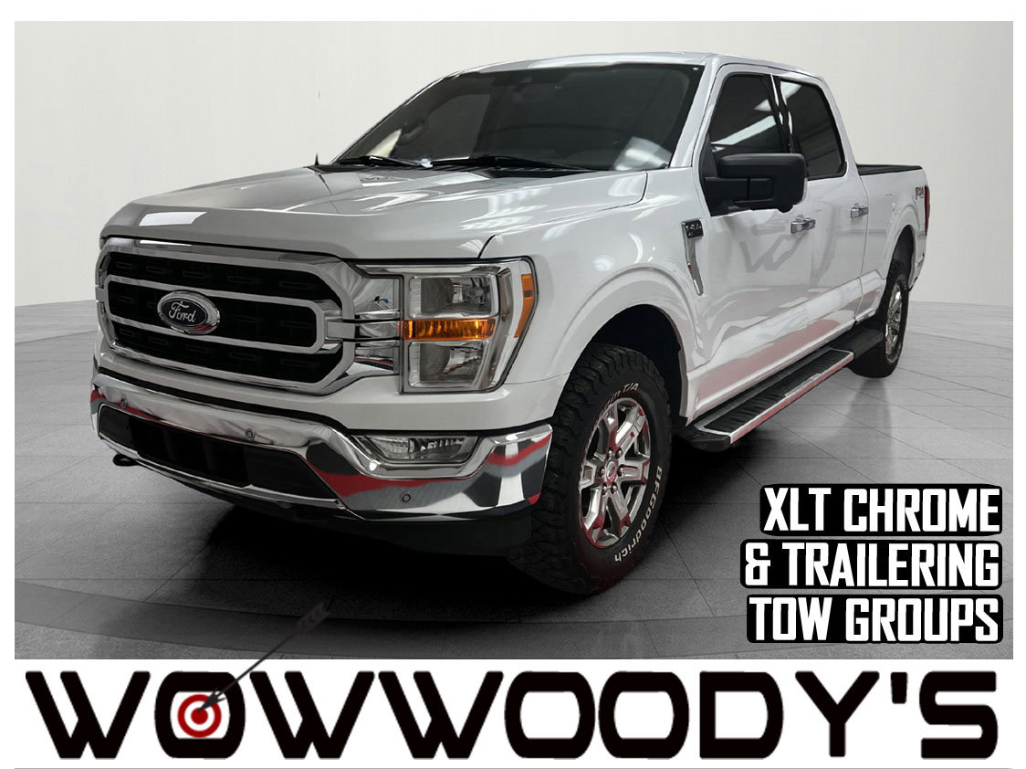 Used 2023 Ford F-150 XLT Crew Cab 4X4 3.5L V6 EcoBoost® Equipment Group 301A XLT Chrome Appearance Group Trailer Tow Package
