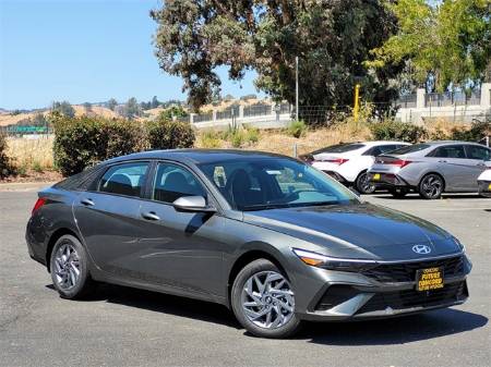 2025 Hyundai Elantra Hybrid Blue