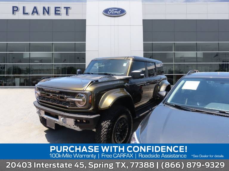 2024 Ford Bronco Raptor 4 Door Advanced 4X4