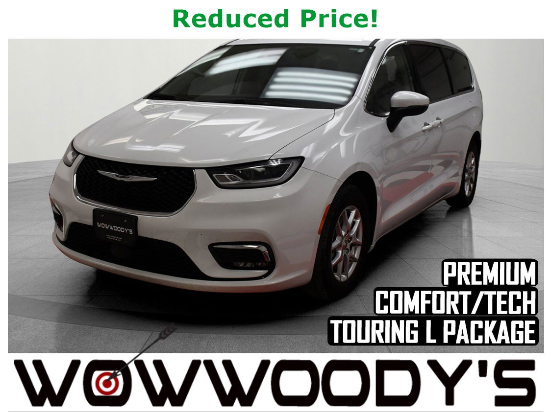 Used 2023 Chrysler Pacifica Touring L FWD 3.6L V6 Leather Heated Seats Remote Start Advanced Safety Package Third Row Seating