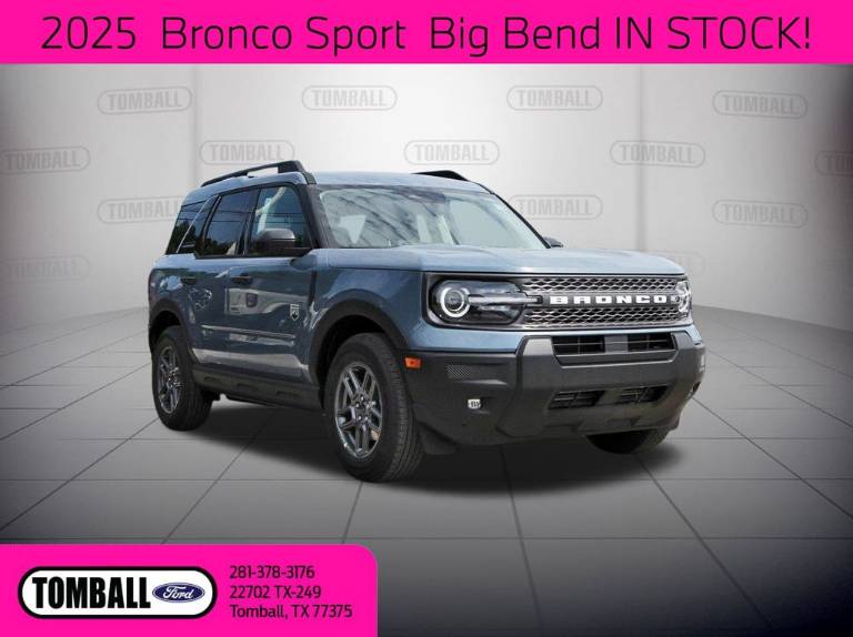 2025 Ford Bronco Sport BIG Bend