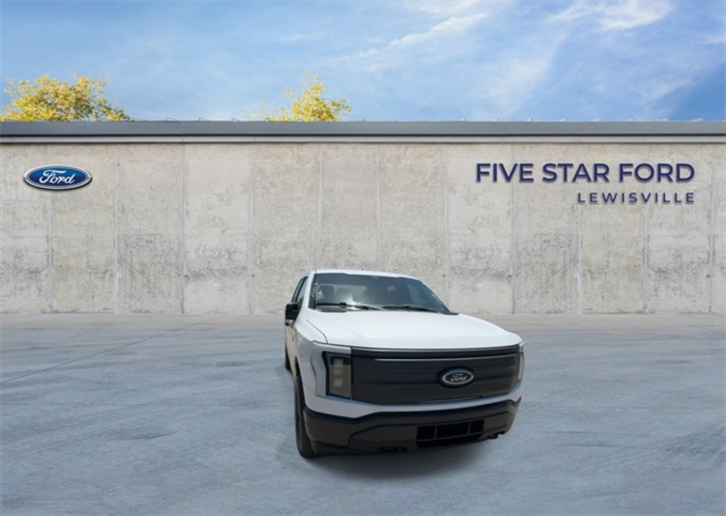 Certified 2022 Ford F-150 Lightning Pro with VIN 1FTVW1EL4NWG05382 for sale in Lewisville, TX