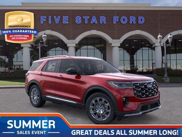 New 2025 Ford Explorer Platinum