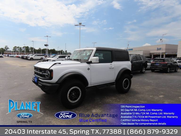 2023 Ford Bronco Outer Banks 2 Door Advanced 4X4
