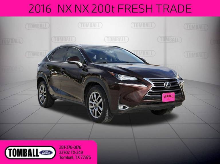 2016 Lexus NX 200T