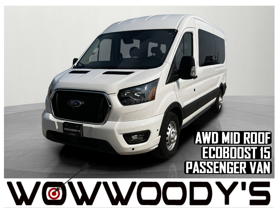 Used 2024 Ford Transit Passenger Wagon XLT AWD 3.5L V6 EcoBoost® MID Roof 15 Passengers SYNC4 Media Center Ford CoPilot360