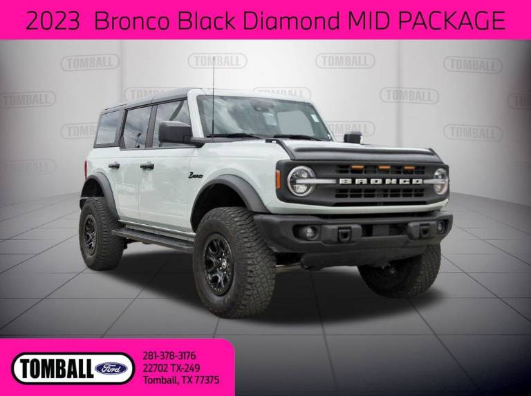 2023 Ford Bronco Black Diamond