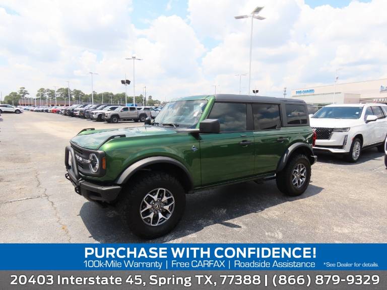 2022 Ford Bronco Black Diamond 4 Door 4X4