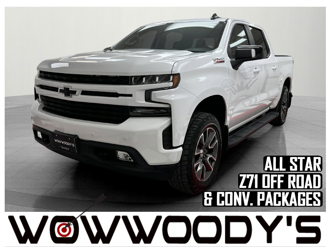 Used 2019 Chevrolet Silverado 1500 RST Crew Cab 4X4 5.3L Ecotec3 V8 Z71 OFF Road Protection Package ALL Star Edition Convenience Package II