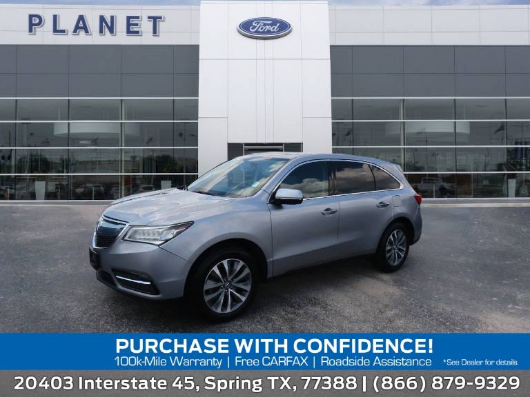 2016 Acura MDX FWD 4DR w/Tech