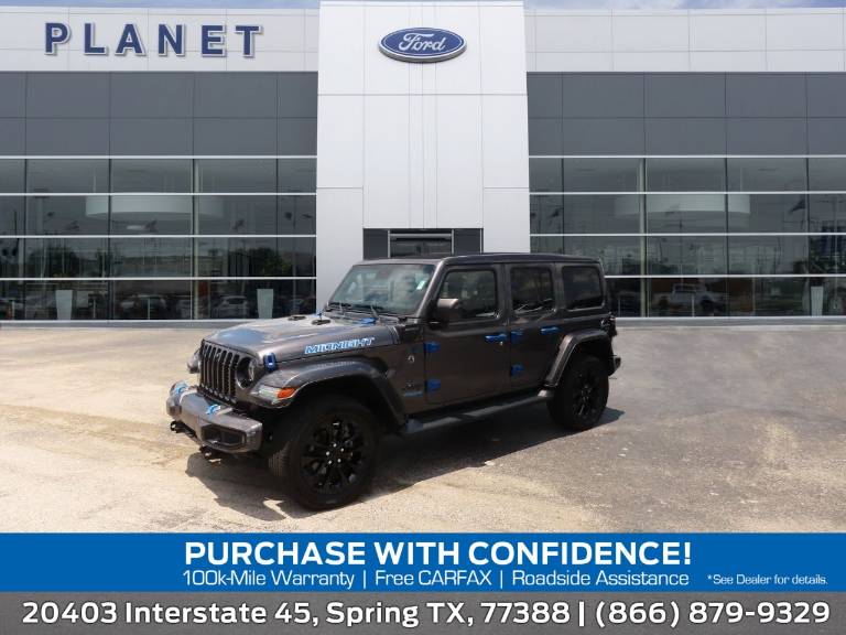 2021 Jeep Wrangler 4XE Unlimited Sahara High Altitude 4X4