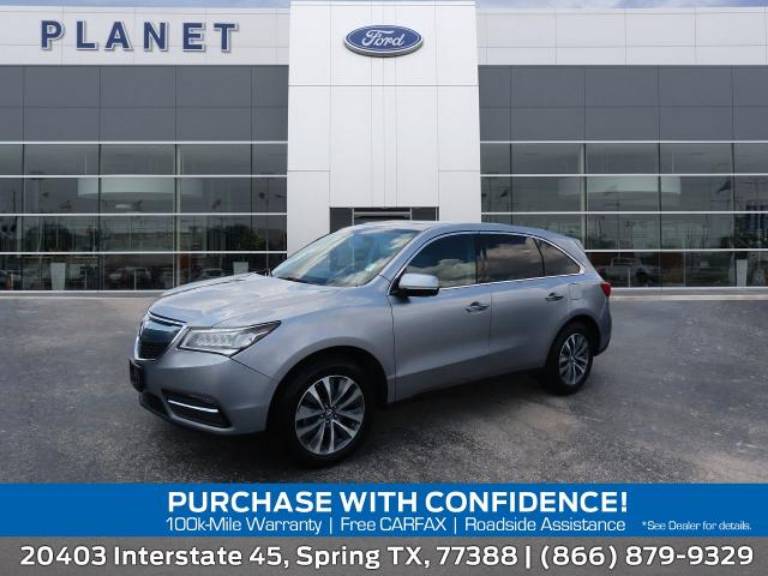 2016 Acura MDX FWD 4DR w/Tech