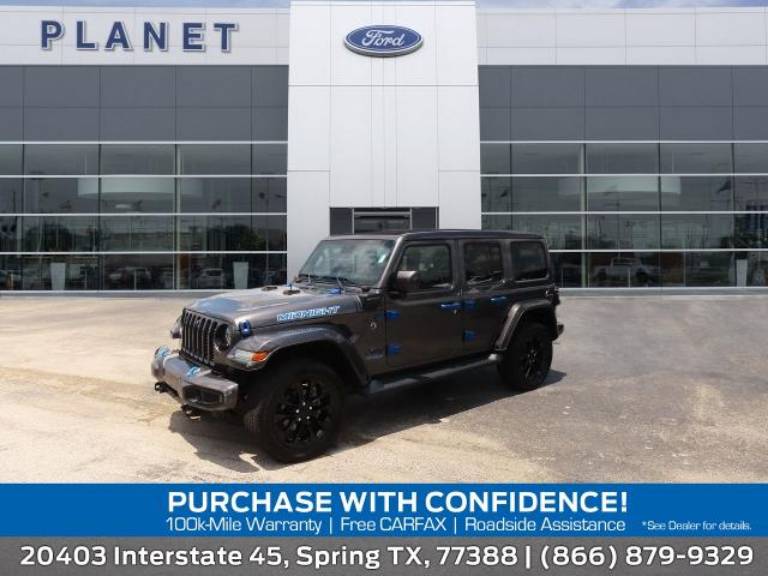 2021 Jeep Wrangler 4XE Unlimited Sahara High Altitude 4X4