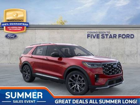 2025 Ford Explorer Platinum