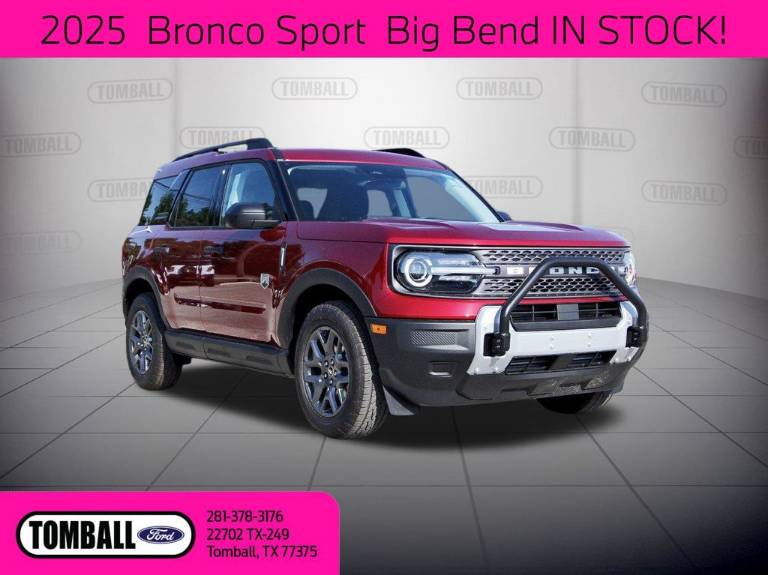 2025 Ford Bronco Sport BIG Bend