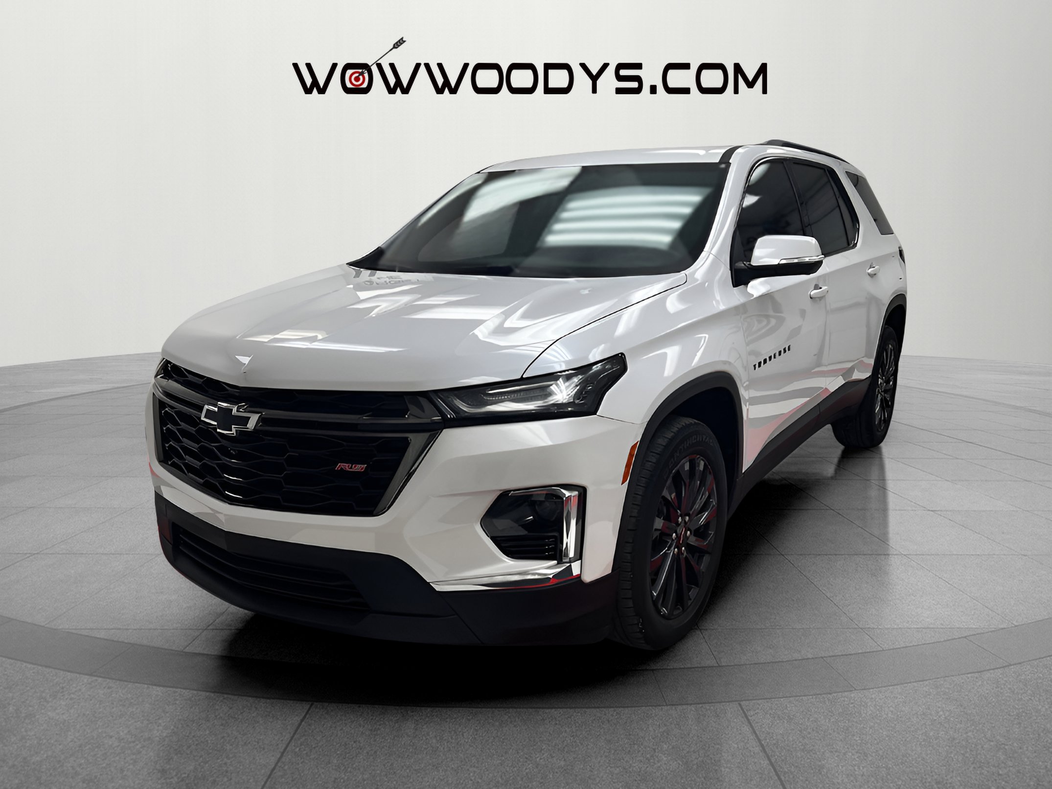 Used 2022 Chevrolet Traverse RS FWD 3.6L V6 Leather Heated Seats Remote Start Chevy Safety Assist Third Row Seating