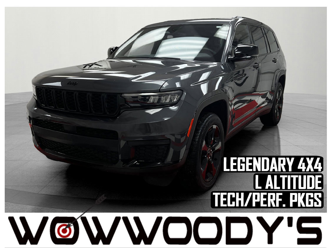 Used 2023 Jeep Grand Cherokee L Altitude 4X4 3.6L V6 Altitude Appearance Package Leather Heated Seats Remote Start Third Row Seating