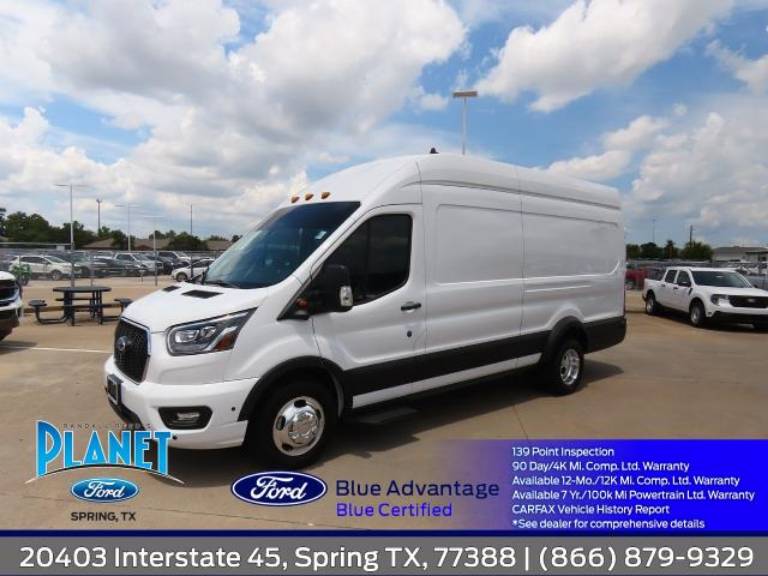 2024 Ford Transit Cargo Van T-350 HD 148 EL HI RF 9950 GVWR DRW AWD