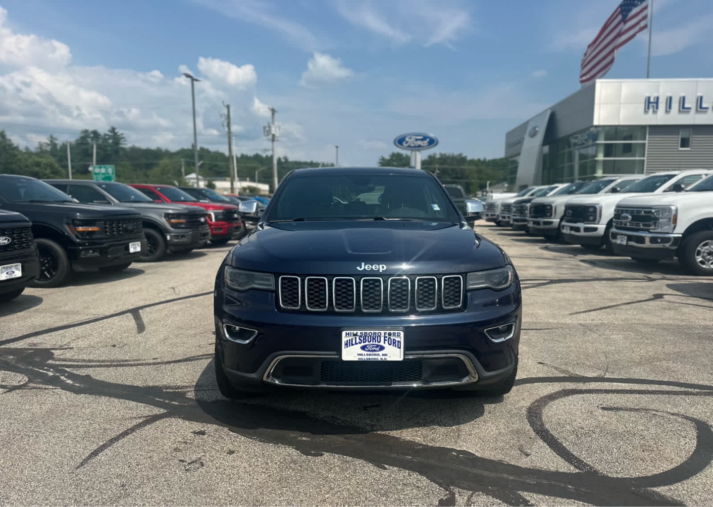 Used 2017 Jeep Grand Cherokee Limited with VIN 1C4RJFBG1HC946149 for sale in Hillsborough, NH
