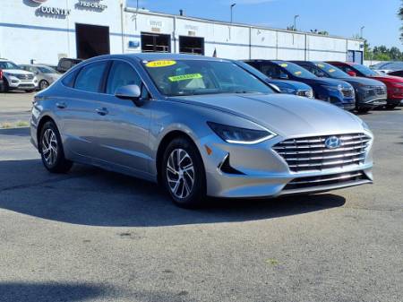2022 Hyundai Sonata Hybrid Blue