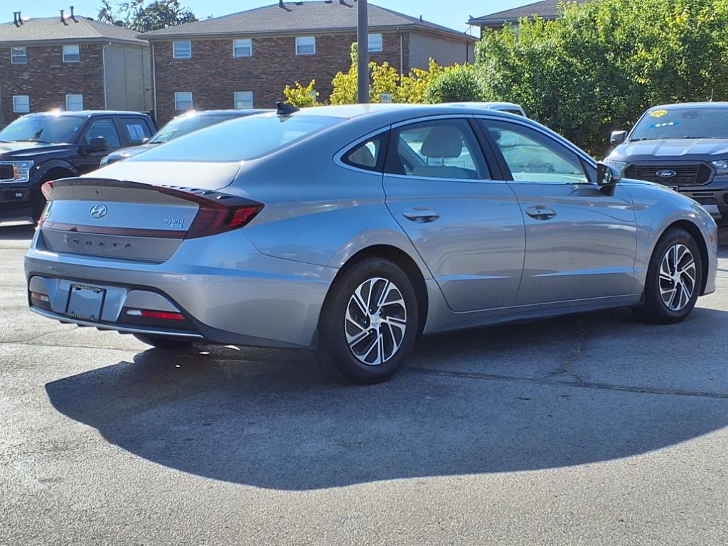 2022 Hyundai Sonata Hybrid Blue photo 2