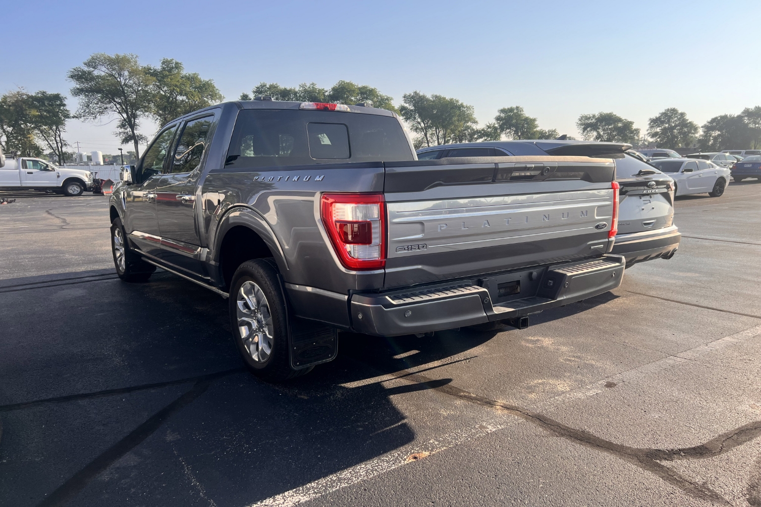 Used 2022 Ford F-150 Platinum with VIN 1FTFW1E84NFA74720 for sale in St. Cloud, Minnesota