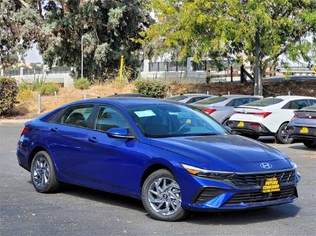 2025 Hyundai Elantra Hybrid Blue