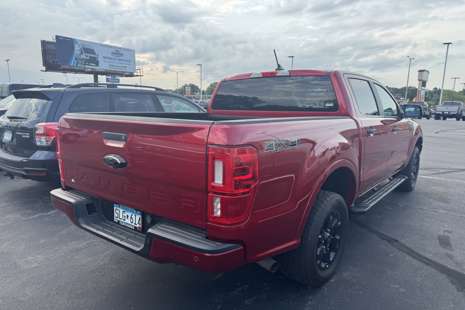 Used 2021 Ford Ranger XLT with VIN 1FTER4FH5MLD99783 for sale in St. Cloud, Minnesota