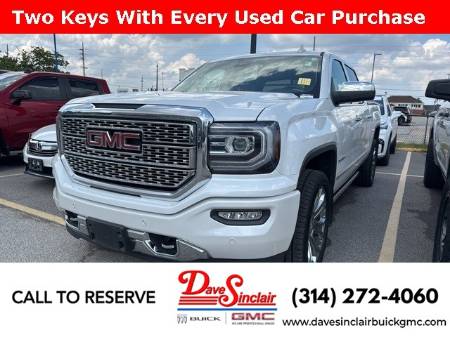 2018 GMC Sierra 1500 4WD Denali Crew Cab