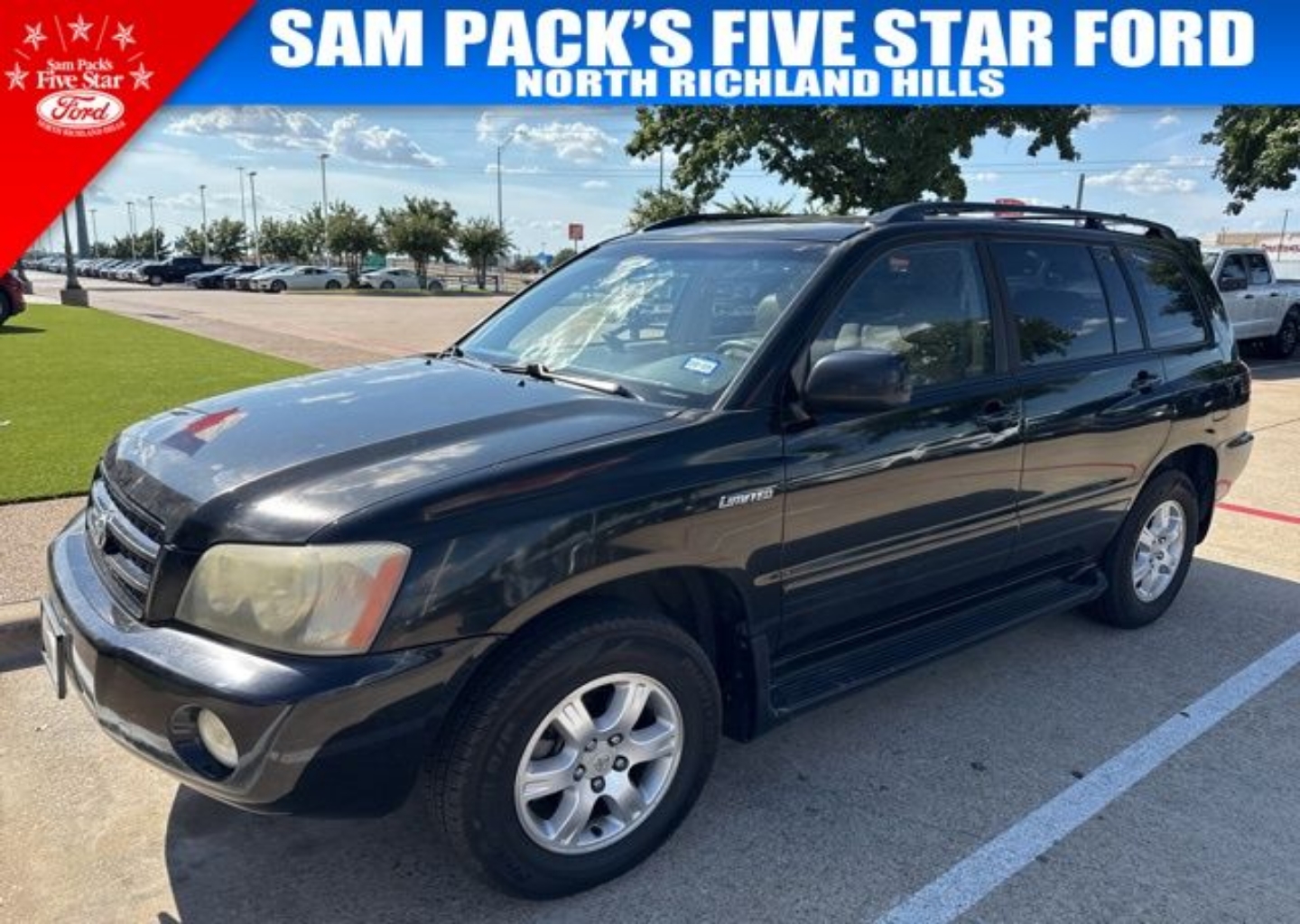 Used 2003 Toyota Highlander Limited with VIN JTEHF21A830121606 for sale in Fort Worth, TX