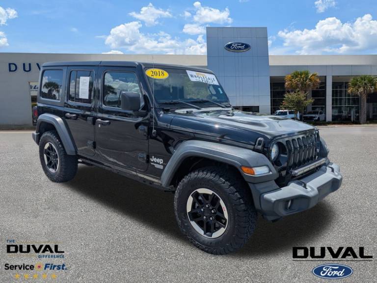 2018 Jeep Wrangler Unlimited Sport