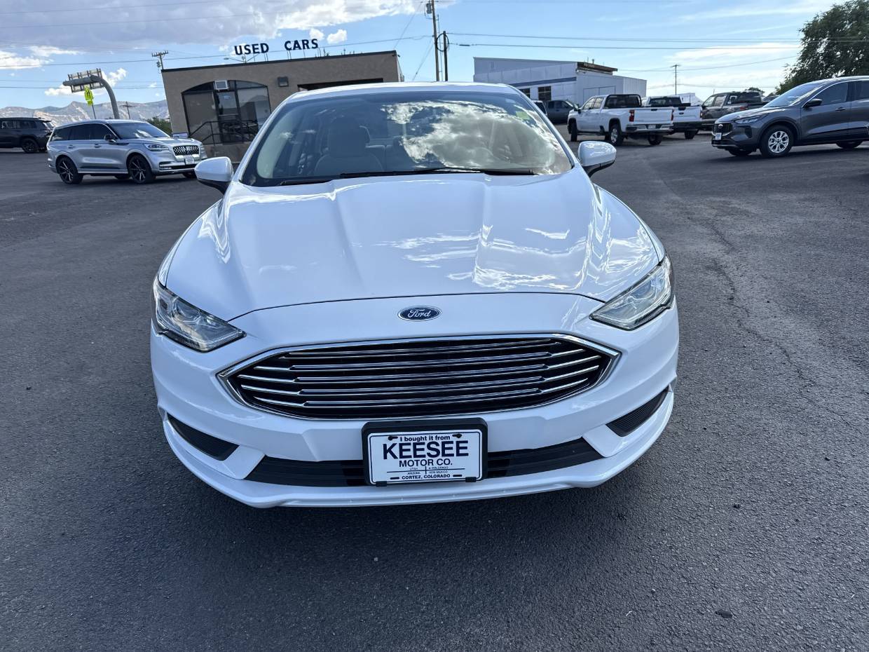 Used 2018 Ford Fusion Hybrid S with VIN 3FA6P0UU6JR100775 for sale in Cortez, CO