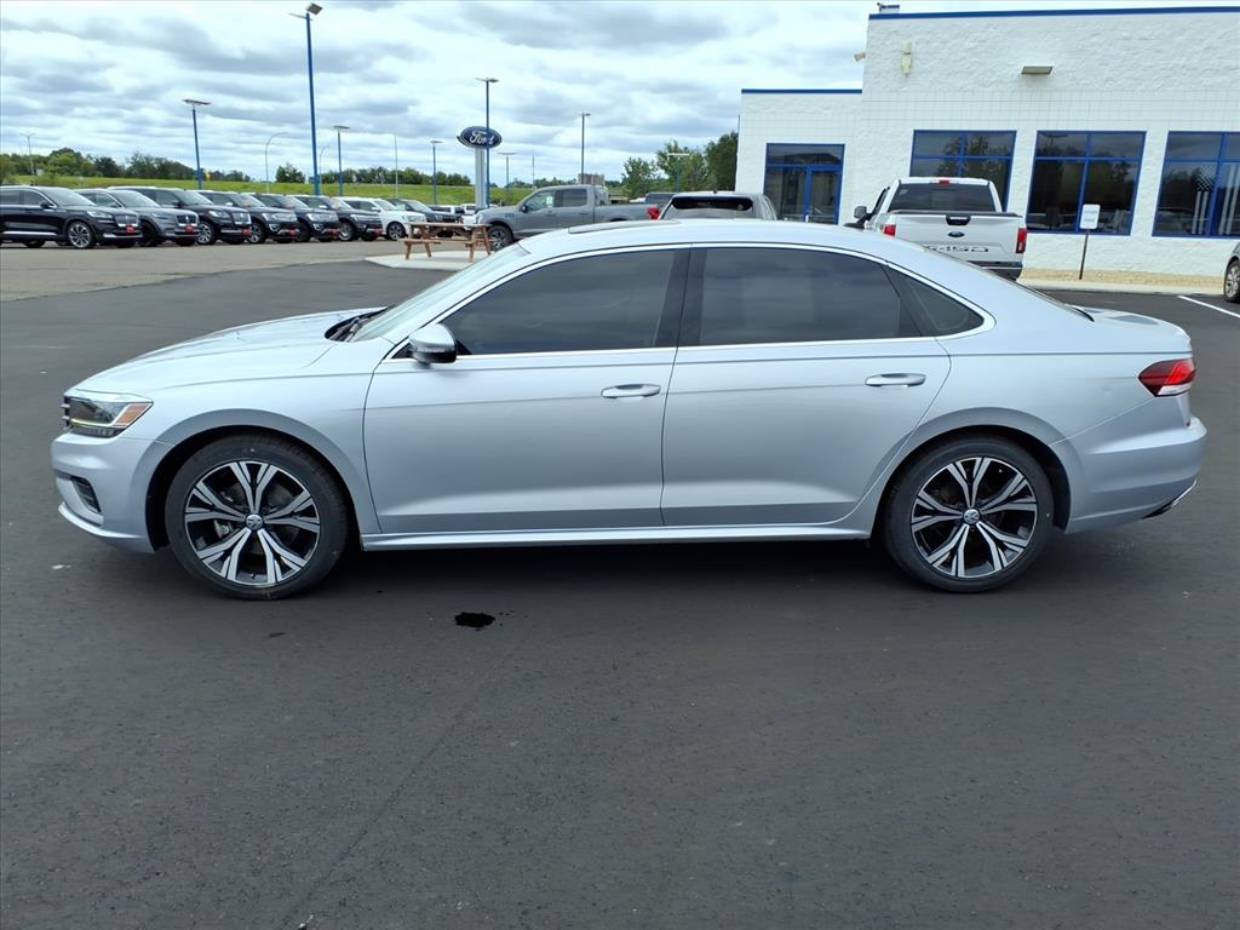 Certified 2021 Volkswagen Passat SE with VIN 1VWSA7A38MC009957 for sale in Rice Lake, WI