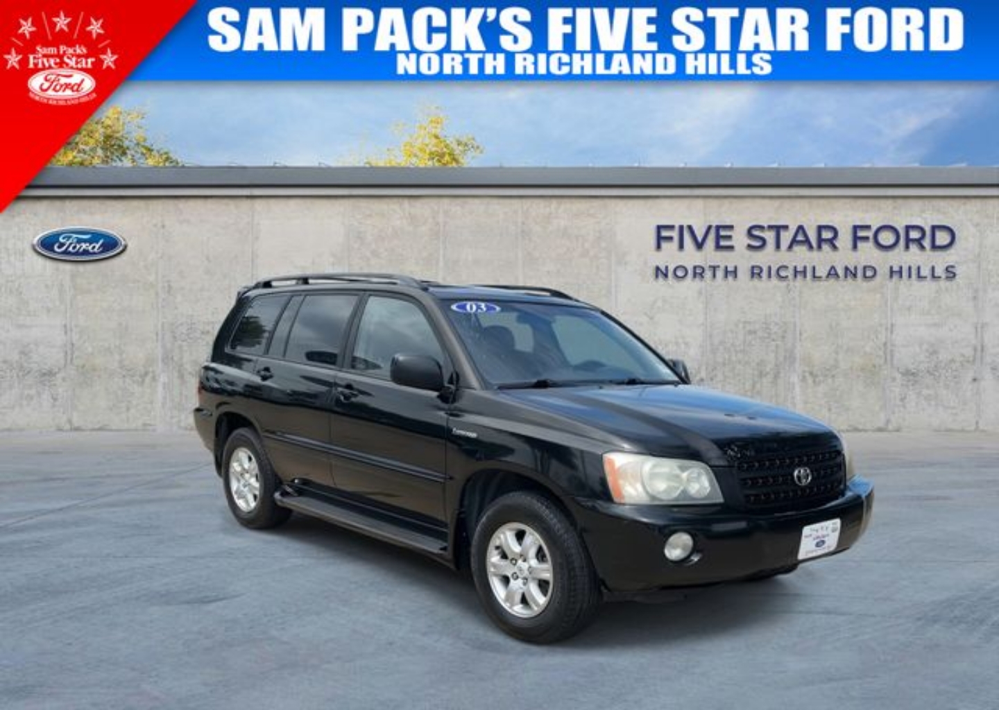 Used 2003 Toyota Highlander Limited with VIN JTEHF21A830121606 for sale in Fort Worth, TX