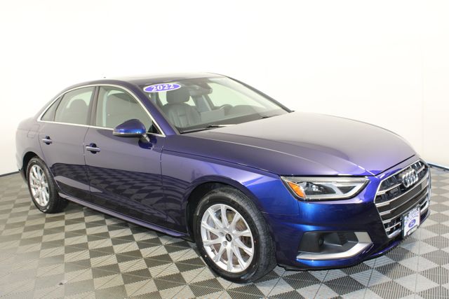 Used 2022 Audi A4 Premium with VIN WAUABAF46NN007265 for sale in Kansas City