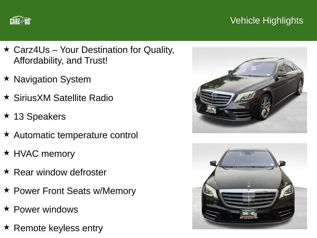 2020 Mercedes Benz S 560 photo 38