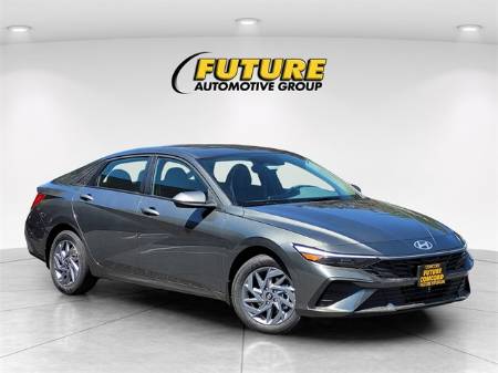 2025 Hyundai Elantra Hybrid Blue