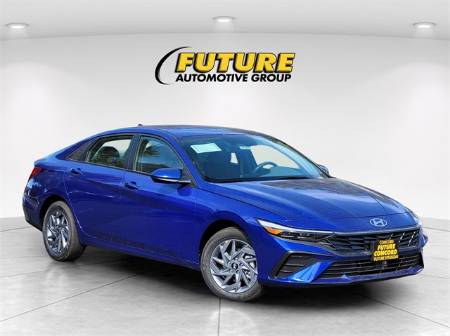 2025 Hyundai Elantra Hybrid Blue