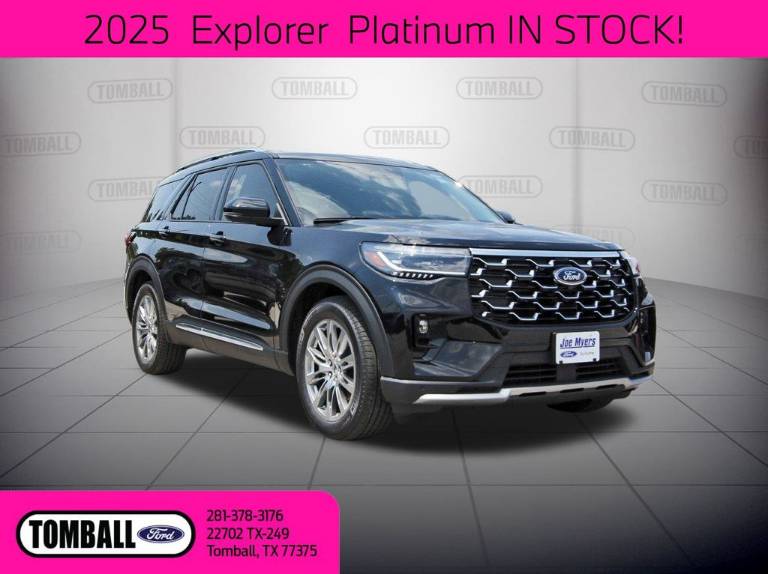 2025 Ford Explorer Platinum