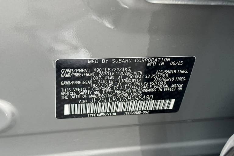 2025 Subaru Forester Limited