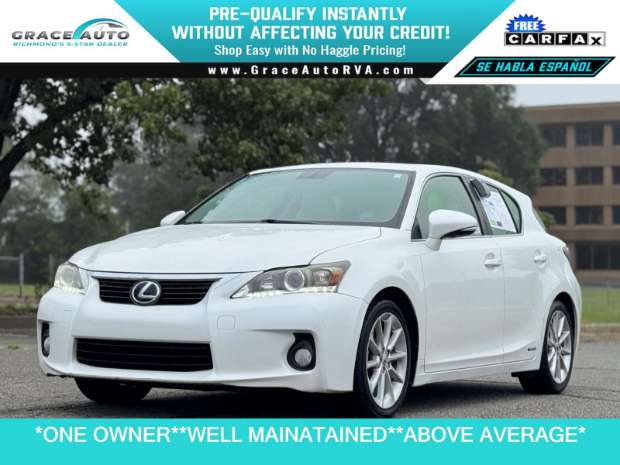 2012 Lexus CT 200H Premium