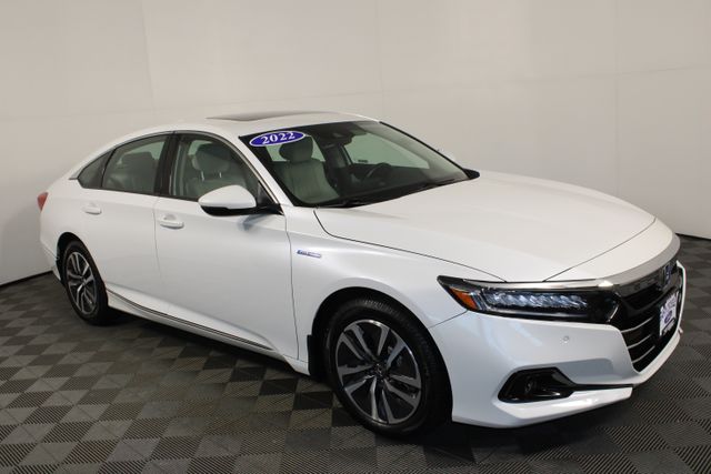 Used 2022 Honda Accord Hybrid EX-L with VIN 1HGCV3F56NA011316 for sale in Kansas City