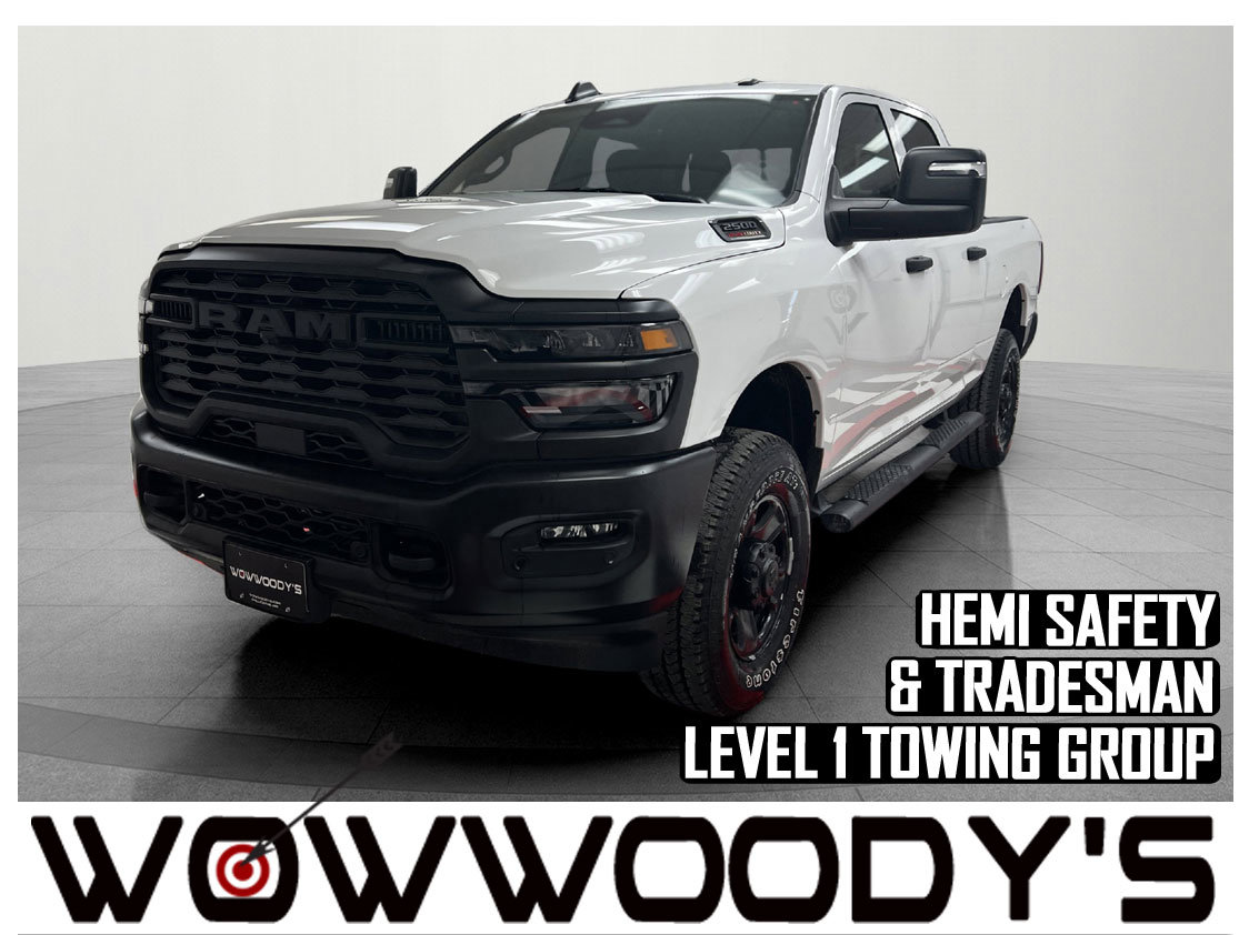 Used 2025 RAM 2500 Tradesman Crew Cab 4X4 6.4L V8 HEMI Safety Group Tradesman Level 1 Group Tow Package