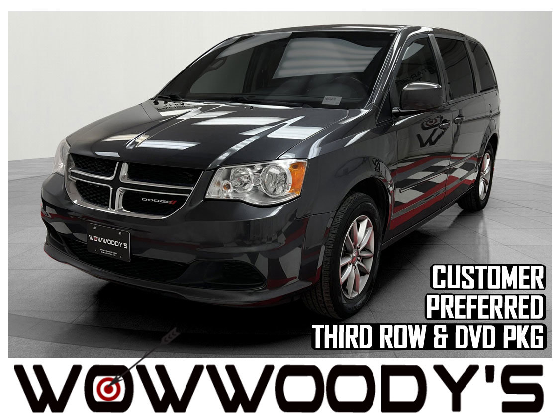 Used 2016 Dodge Grand Caravan SE Plus FWD 3.6L V6 Customer Preferred Package 29Q Single DVD Entertainment Backup Camera Third Row Seating