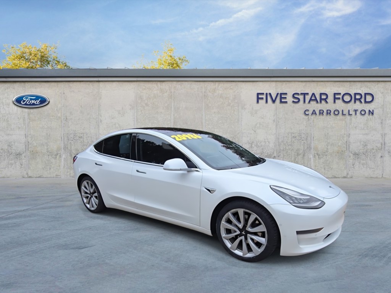 Used 2020 Tesla Model 3 Base with VIN 5YJ3E1EA7LF783877 for sale in Carrollton, TX