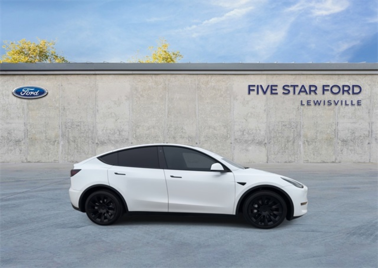 Used 2023 Tesla Model Y Long Range with VIN 7SAYGAEE8PF611322 for sale in Lewisville, TX