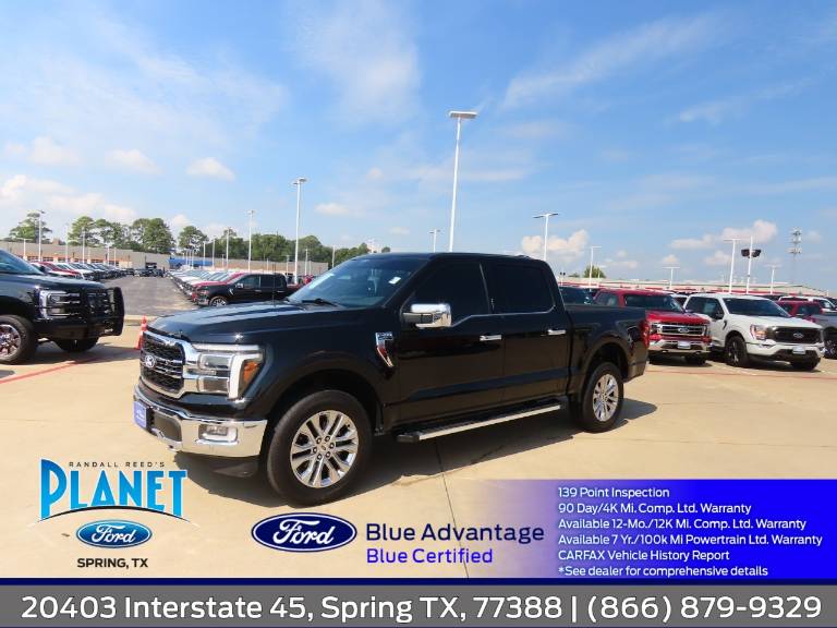 2024 Ford F-150 LARIAT 4WD SuperCrew 5.5' Box