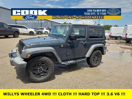 2017 Jeep Wrangler Willys Wheeler