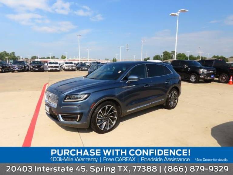 2019 Lincoln Nautilus Reserve FWD
