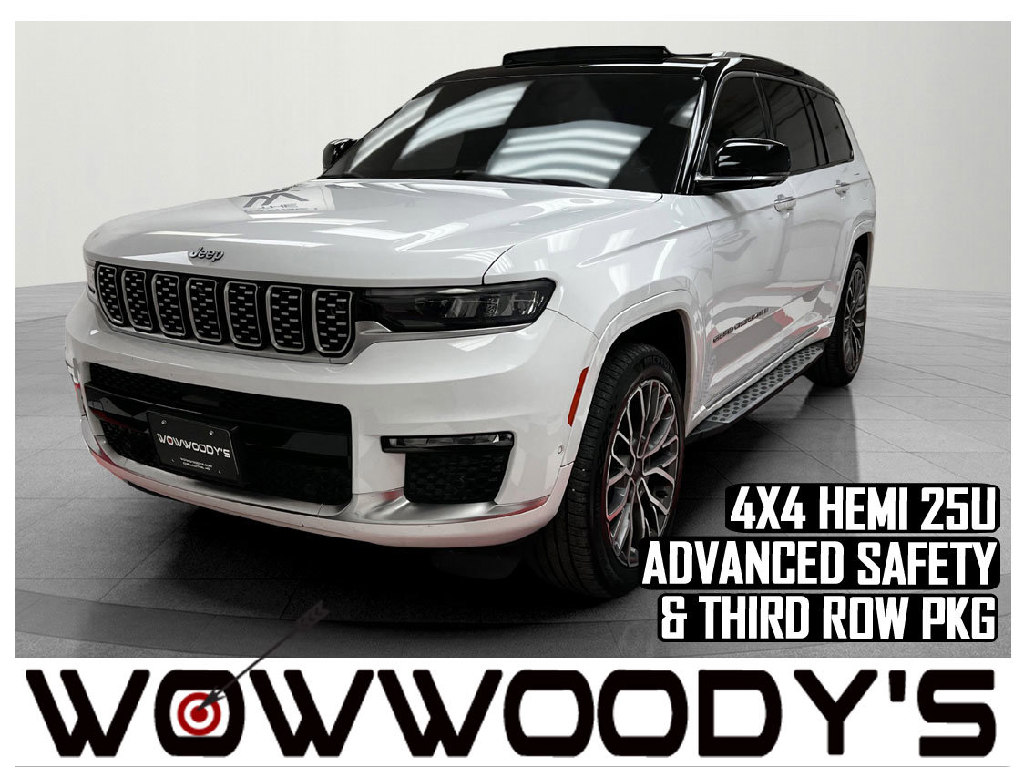 Used 2021 Jeep Grand Cherokee L Summit Reserve 4X4 5.7L V8 HEMI 25U Package Advanced ProTech Group IV Tow Package Third Row Seating